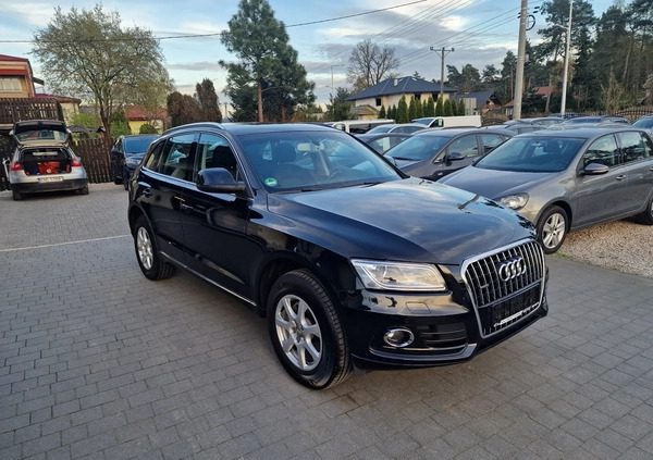 Audi Q5 cena 77800 przebieg: 186000, rok produkcji 2013 z Żabno małe 497